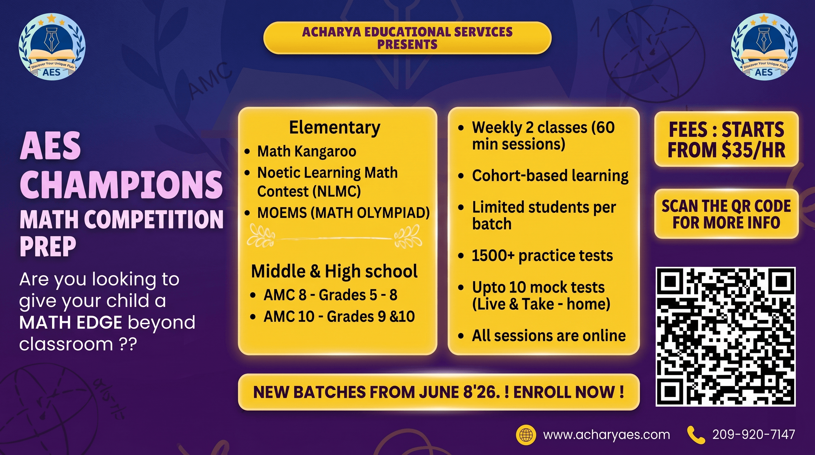 AES Champions Math Competition Prep